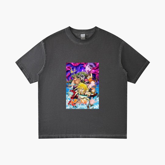 Discover Seven Deadly Sin Cover Gradient T Shirts