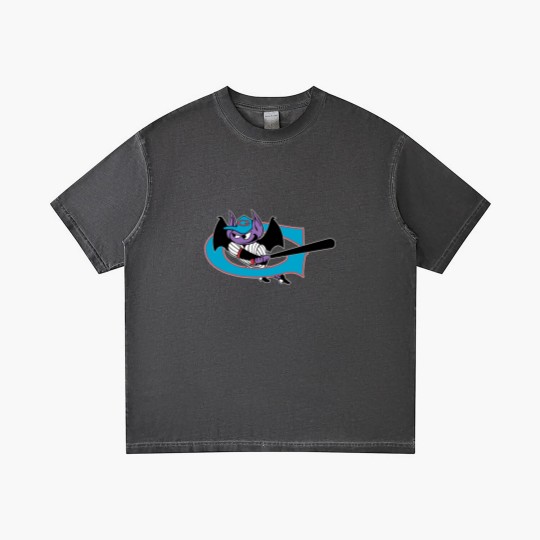 Discover Game of Greensboro Bats Baseball Gradient T Shirts
