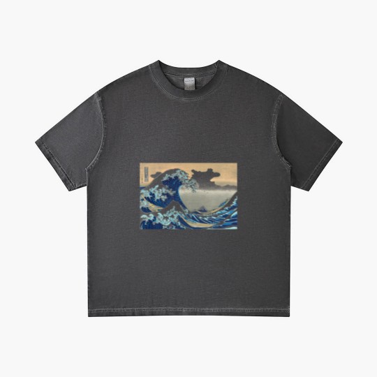 Discover Hokusai great wave Gradient T Shirts