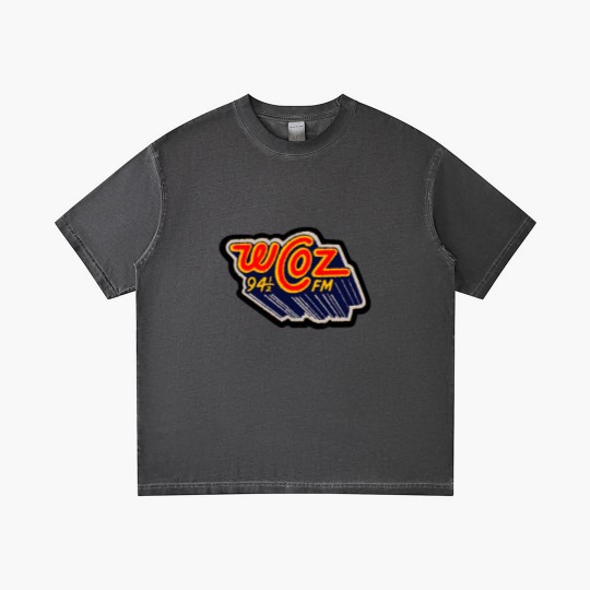 Discover Defunct WCOZ Radio Gradient T Shirts