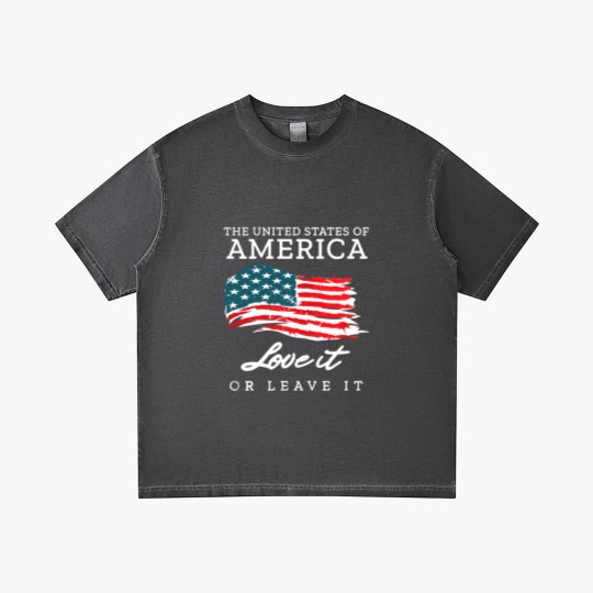Discover The United States Of America Love It Or Leave It Gradient T Shirts