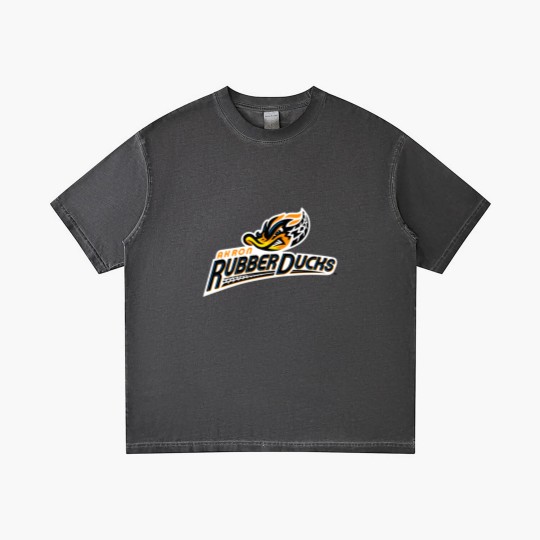 Discover Akron RubberDucks Logo Gradient T Shirts