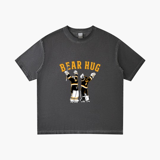 Discover Goalie Bear Hug Gradient T Shirts