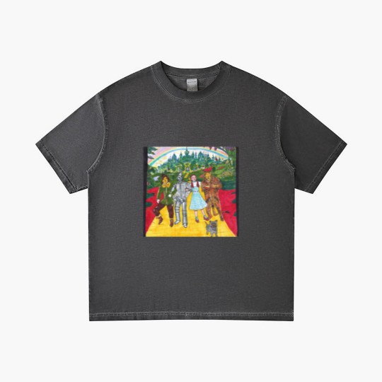 Discover Wizard Of Oz- Yellow Brick Road Graphic  Dress Gradient T Shirts