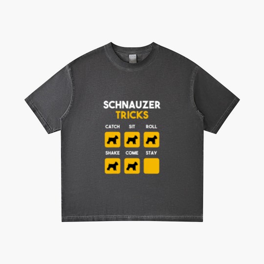 Discover Stubborn Schnauzer Tricks Funny Gift for Shnauzer Gradient T Shirts