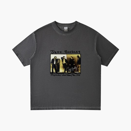 Discover Jeff Buckley Mystery White Boy Tour 1995 Music Tour Gradient T Shirts