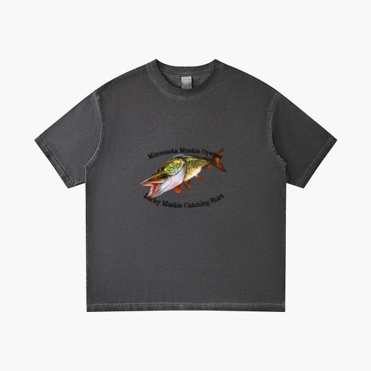 Discover Minnesota Muskie Fishing Opener Gradient T Shirts