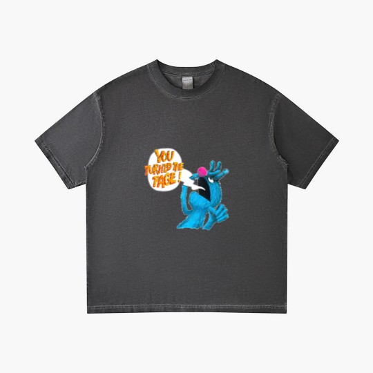 Discover Retro Vintage The Monster at The End of This Book, Monster You Turned The Page Gradient T Shirts