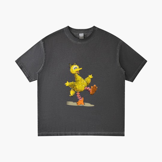 Discover Retro Art Big Bird Gradient T Shirts