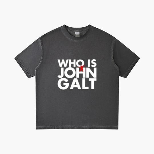 Discover Who is John Galt Gradient T Shirts