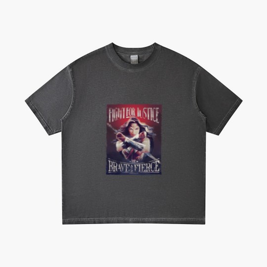 Discover Wonder Woman Fight For Justice Gradient T Shirts