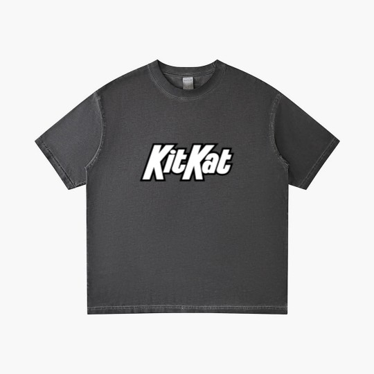 Discover Kit Kat Chocolate Candy Food Cool Worn Funny Gradient T Shirts