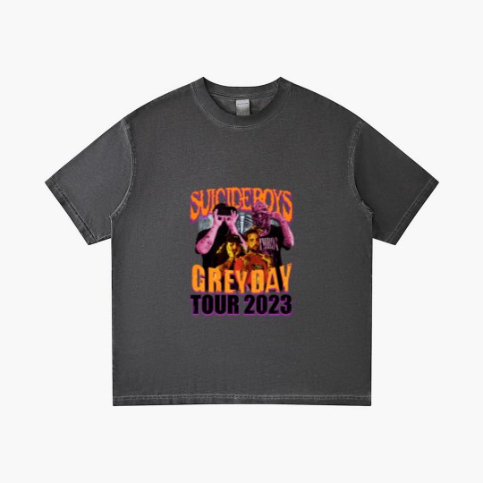 Discover Suicideboys Rap Gradient T Shirts, Grey Day 2023 World Tour Vintage 90s