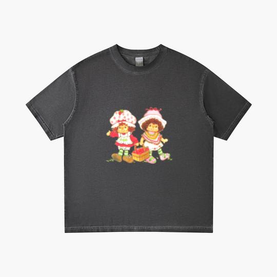 Discover Strawberry Shortcake & Cafe Ole Gradient T Shirts, Have A Berry Nice Day Gradient T Shirts, Cartoon Nostalgia Gradient T Shirts, Love Strawberry Kid Gradient T Shirts