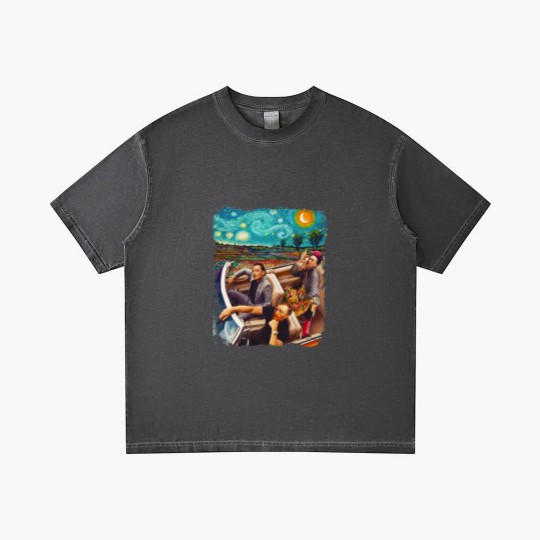Discover Vincent-Van-Gogh-Frida-Salvador-Dali-Banksy-car    .png Gradient T Shirts
