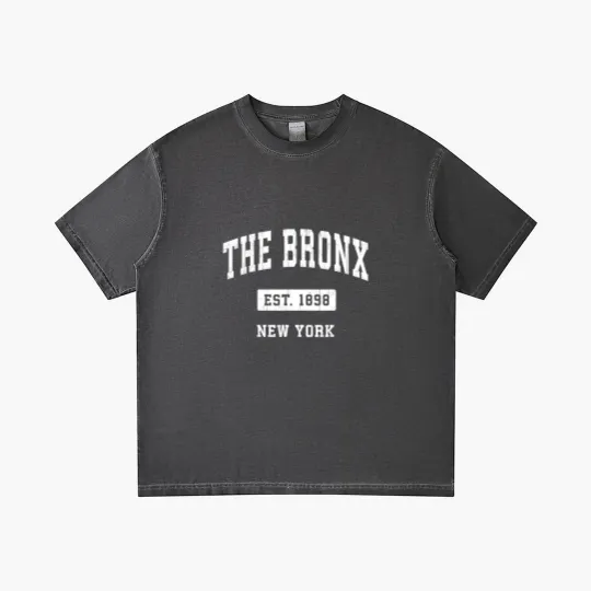 Discover The Bronx New York Ny Vintage Established Sports Design  Gift Gradient T Shirts