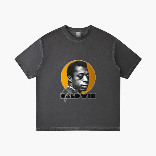 Discover Retro James Baldwin Gold Tribute - James Baldwin - Gradient T Shirts