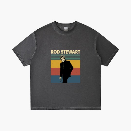Discover Rod Stewart Retro Vintage Gradient T Shirts, Rod Stewart Gift Gradient T Shirts