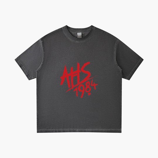 Discover AHS 1984 Logo Gradient T Shirts