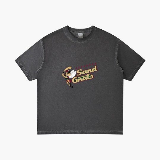 Discover Savannah Sand Gnats vintage defunct baseball team emblem Gradient T Shirts