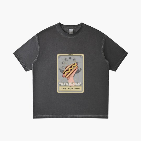 Discover Hot Dog Tarot Card Gradient T Shirts, Hot Dog Gradient T Shirts, Funny Hot Dog Gradient T Shirts Hot Dog Lover Gradient T Shirts Game day Gradient T Shirts Food Gradient T Shirts Hotdog Gradient T Shirts