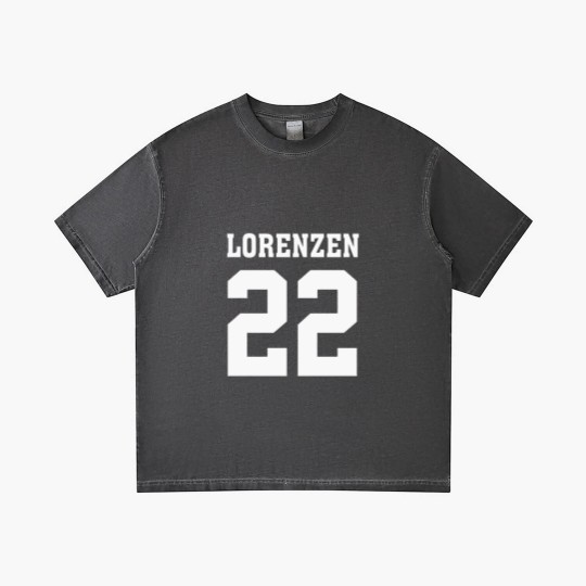 Discover Lorenzen 22 Hefty-Lefty Legend Football College Jared 2 Sides Gradient T Shirts