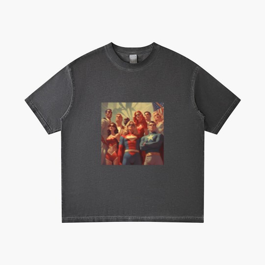 Discover justice society of America Gradient T Shirts