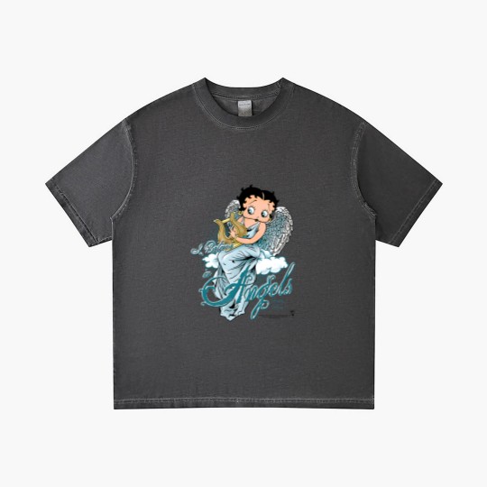 Discover Betty Boop I Believe in Angels Gradient T Shirts