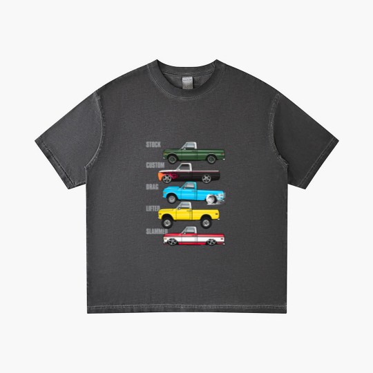 Discover 69-72 Classic Trucks - Chevy Trucks - Gradient T Shirts