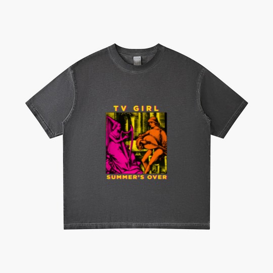 Discover Premium TV Girl Gradient T Shirts - Summer's Over Album Gradient T Shirts