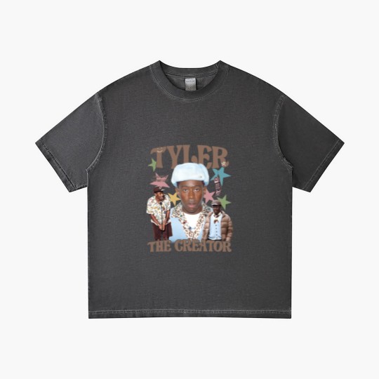 Discover Tyler The Creator Graphic Gradient T Shirts, Vintage 90s Style Graphic Gradient T Shirts