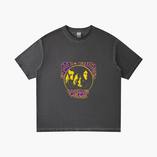 Discover Blue Cheer Cream Band Gradient T Shirts