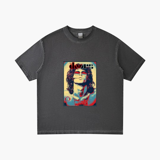 Discover The Doors Jim Morrison American Poet Rock Music Gradient T Shirts