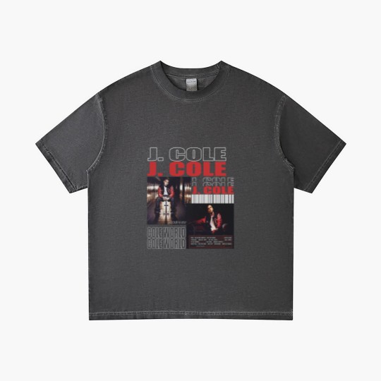 Discover J Cole Cole World Vintage Gradient T Shirts, J Cole Gradient T Shirts, Cole World Gradient T Shirts, J Cole Merch