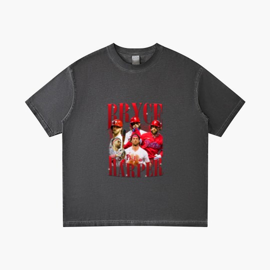 Discover BRYCE HARPER Vintage Gradient T Shirts, Bryce Harper Homage Gradient T Shirts