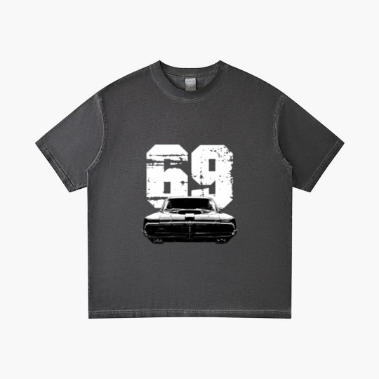 Discover 1969 Mercury Cougar Front View with Year Gradient T Shirts