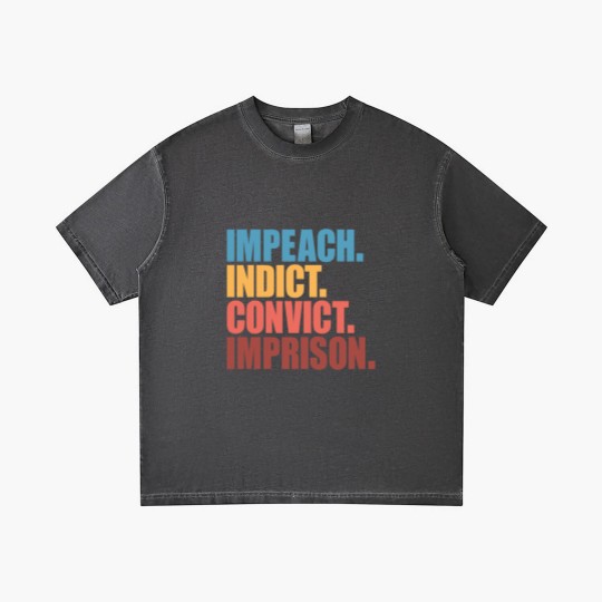Discover Trump Impeach, Anti Trump Protest Gradient T Shirts