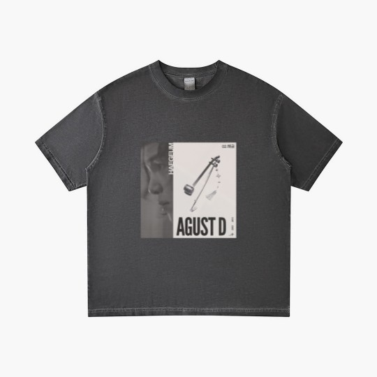 Discover Haegeum Gradient T Shirts, Haegeum AgustD Vintage Gradient T Shirts, Agust D Haegeum Gradient T Shirts