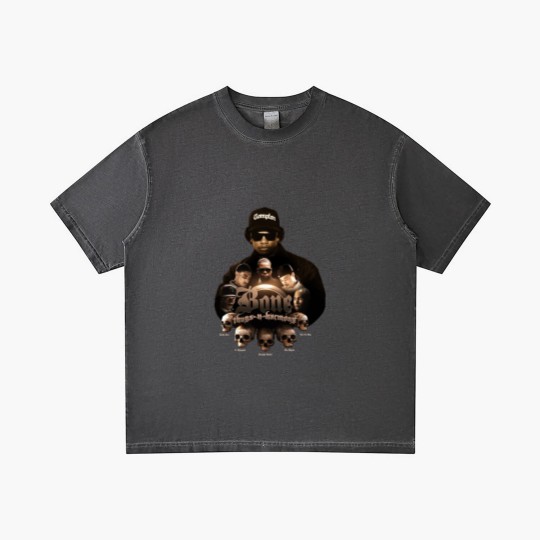Discover Buy Bone Thugs N Harmony Light Up Men's Basic Short Sleeve Black Gradient T Shirts