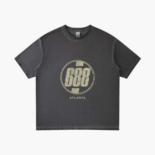 Discover 688 Club Atlanta 1980 Gradient T Shirts