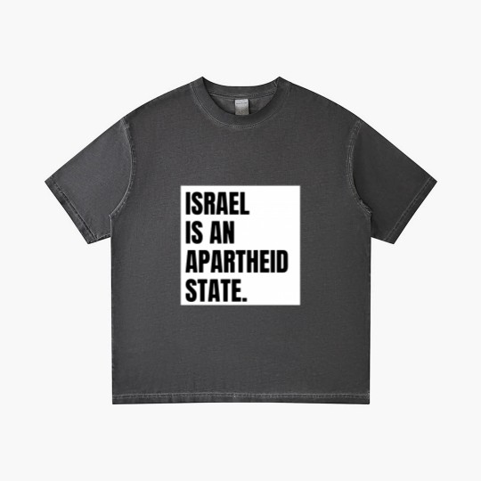 Discover Israel is an Apartheid State Gradient T Shirts