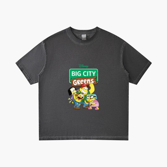Discover Big City Greens Gradient T Shirts Big City Greens Family Gradient T Shirts Cricket Green Tilly Green Bill Green Gradient T Shirts