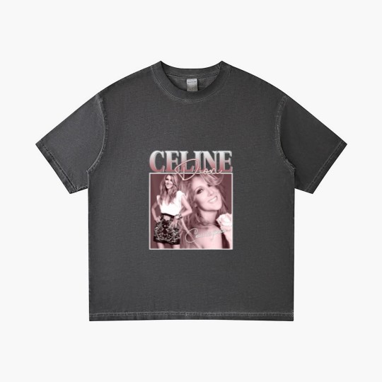 Discover Célines Dions Pop Music Diva Legend 80s Limited Gradient T Shirts