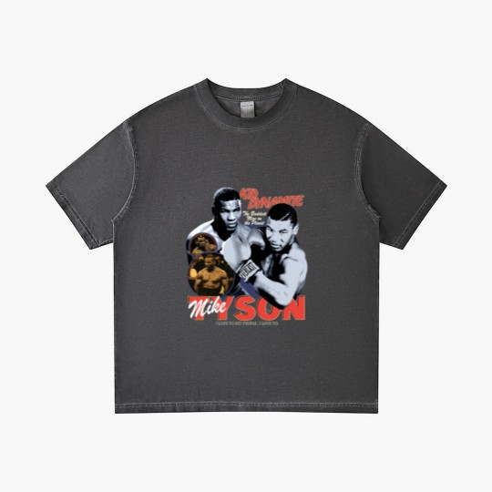 Discover Mike Tyson Vintage Kid Dynamite Bootleg Style Gradient T Shirts