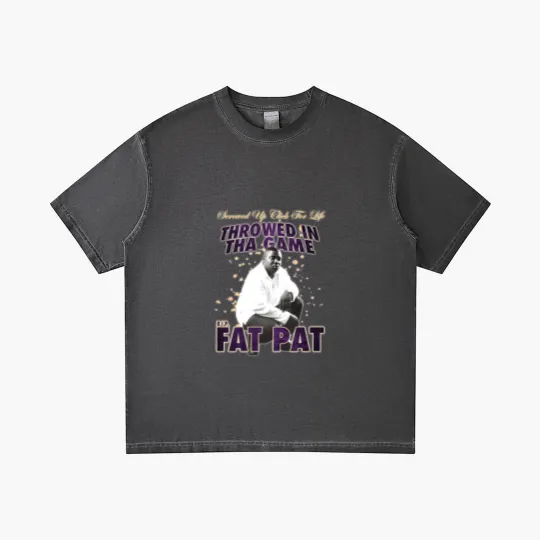 Discover Fat Pat Throwed In Tha Game Gradient T Shirts