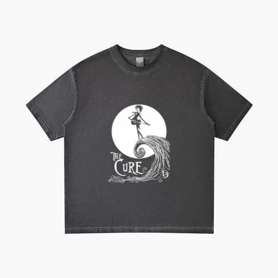 Discover The Cure Gradient T Shirts - Skellington Band Gradient T Shirts