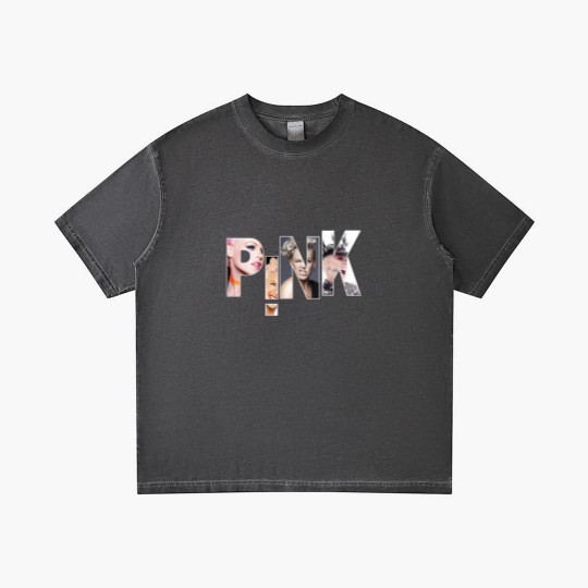 Discover Pink Singer  2024 Tour Gradient T Shirts