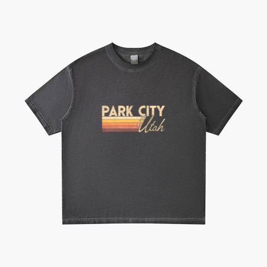 Discover Park City Utah - Park City Utah - Gradient T Shirts