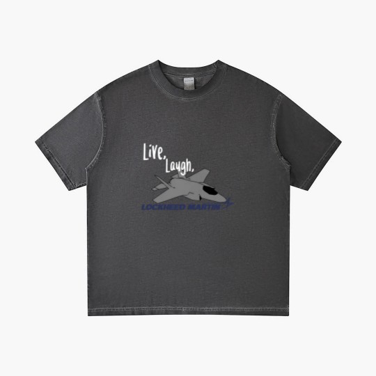 Discover Live, Laugh, Lockheed Martin Unisex Gradient T Shirts