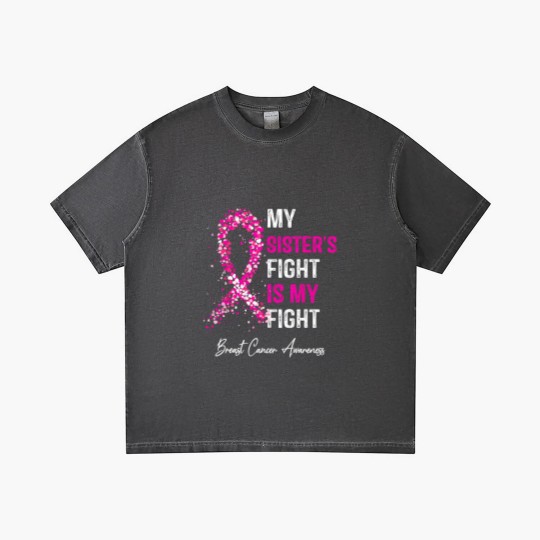 Discover breast cancer my sisters fight is my fight breast cancer t Gradient T Shirts